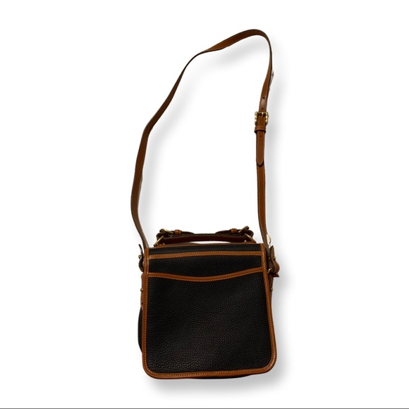 Dooney and Bourke Navy Leather Crossbody Purse - Picture 4 of 16